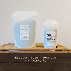 Tugboat tea packaging