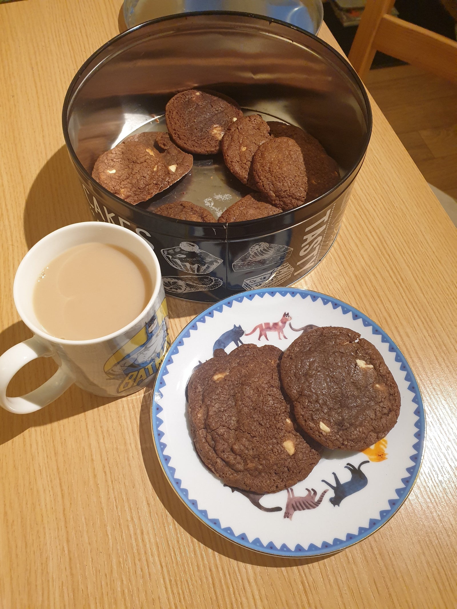 Double choc chip cookie recipe