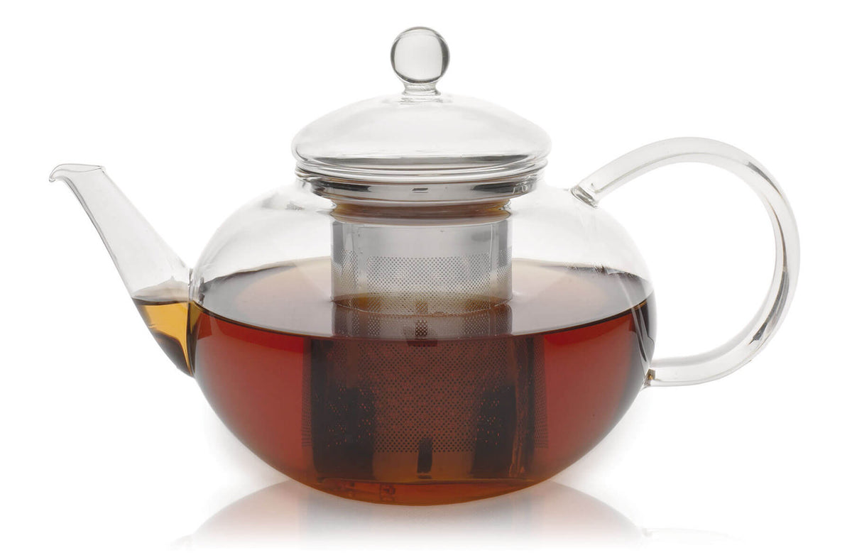 Adagio Large Glass Teapot Tugboat