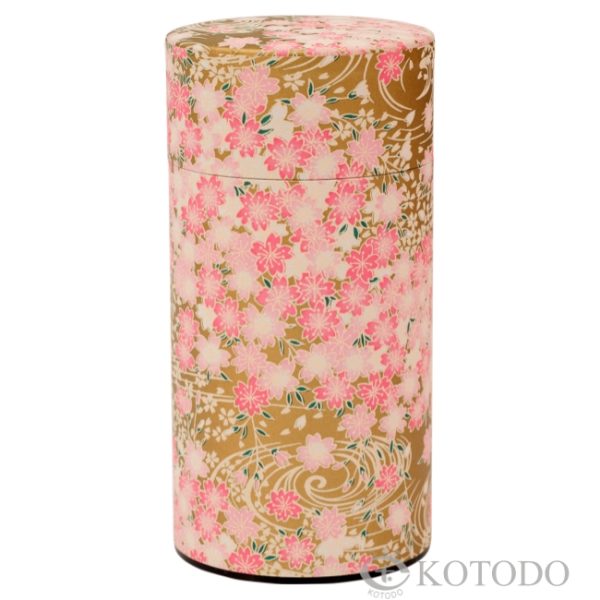 Washi Tea Caddy Tin