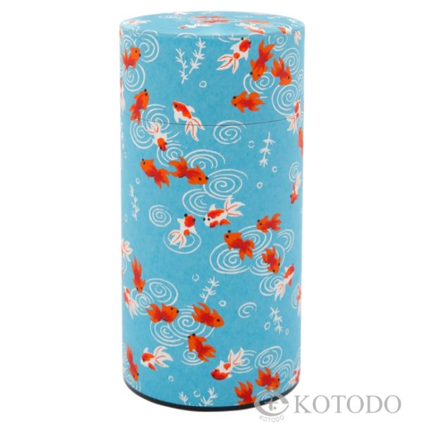 Washi Tea Caddy Tin