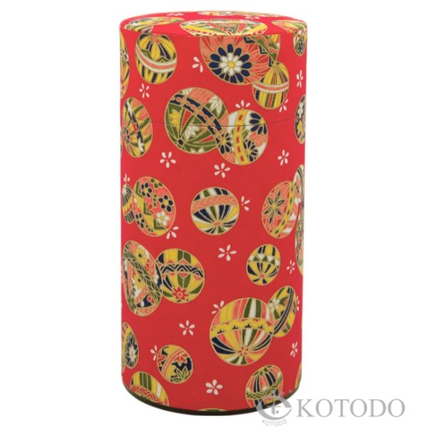Washi Tea Caddy Tin