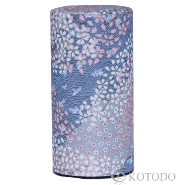 Washi Tea Caddy Tin