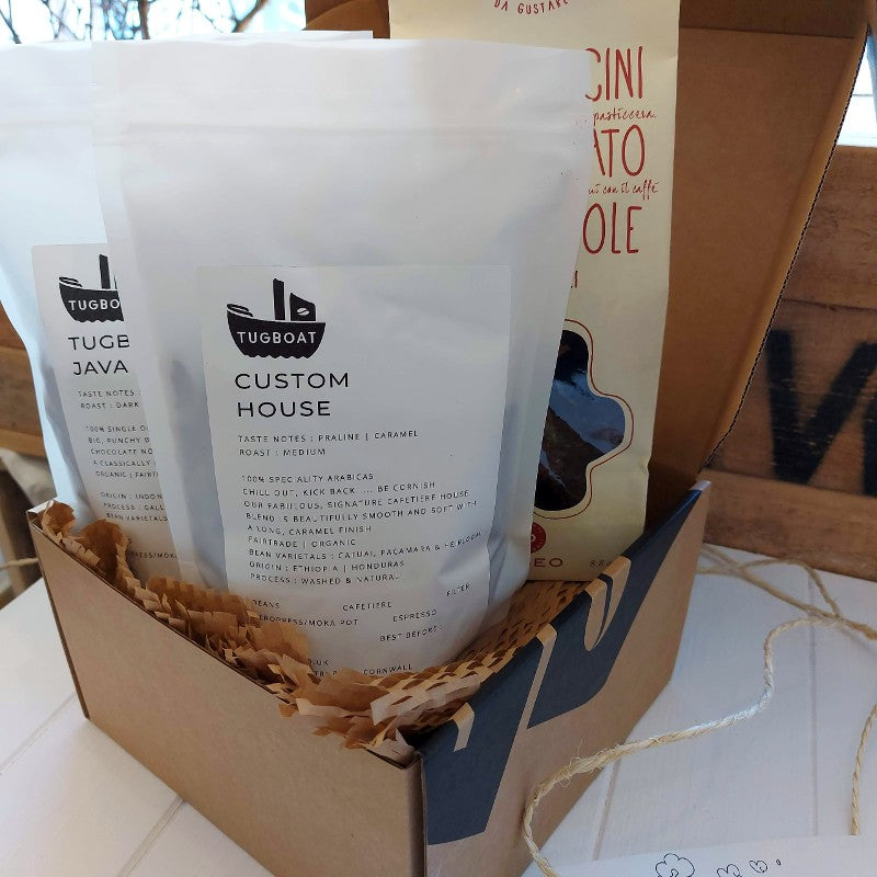 Tugboat Classics Coffee & Biscotti Gift Box