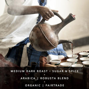 Amharic Fairtrade & Organic Espresso Coffee-Medium Roast