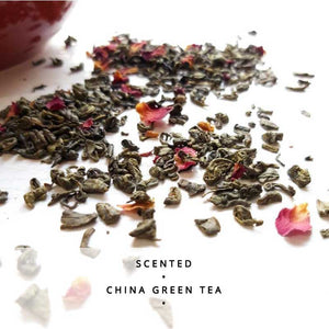 Rose Green | Loose Leaf Green Tea 